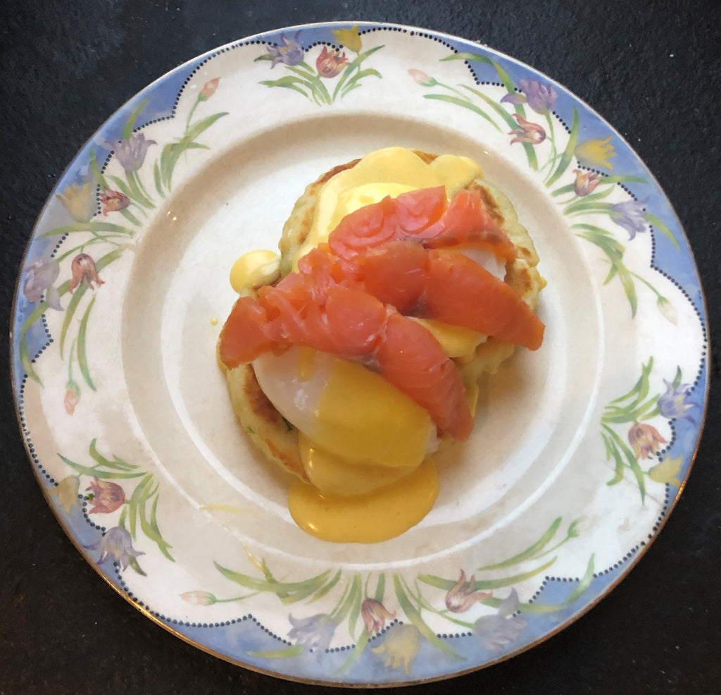 Eggs Benedict Irish Style with Hederman’s Beech Smoked Salmon